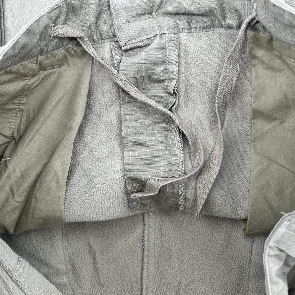 Tactical Cargo Pants Mens 36x31 Khaki Fleece Lined Outdoor Utility - Picture 6 of 13